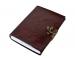 Portable Nautical Retro Notebook Refillable Leather Bound Journal Travel Brown